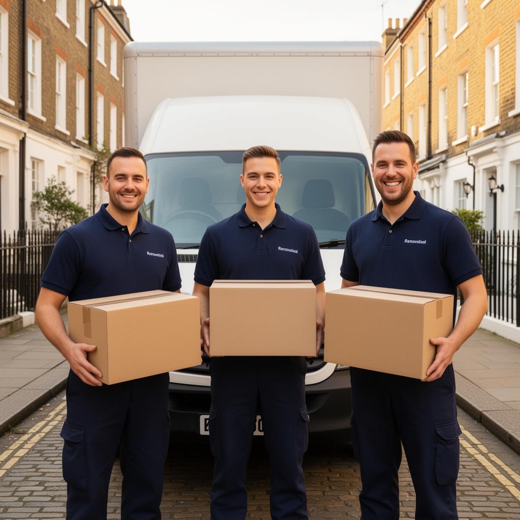 Luxxtra Property Services removals team in London
